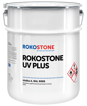 Pojivo pro kamenný koberec ROKOSTONE® UV PLUS set 28 kg