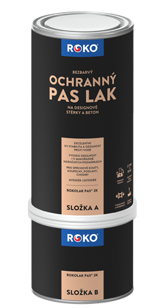 Ochranný lak ROKOLAK PAS set 1,5 kg