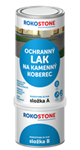 Ochranný lak pro kamenný koberec ROKOSTONE® 2K PUR set 1 kg