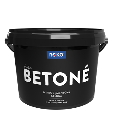 Mikrocementová stěrka ROKO BETONÉ 7 kg