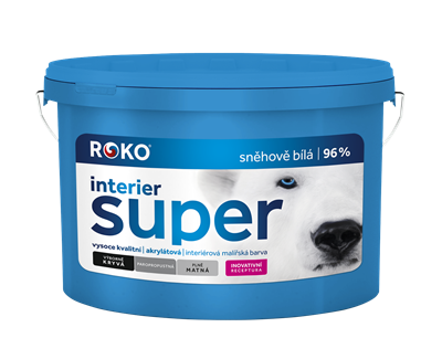 Interiérová malířská barva Interiér Super 15 kg