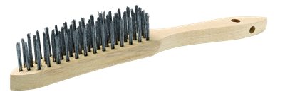 Drátěný kartáč 4řadý ocel