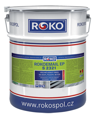 Epoxidová vrchní barva Rokoemail EP S 2321 18,5 kg
