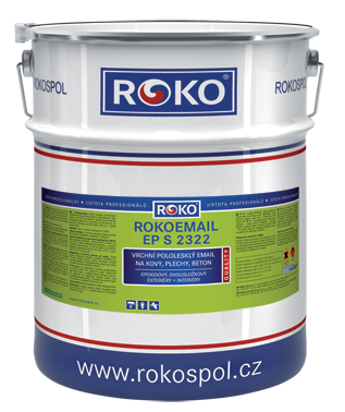 Epoxidová vrchní barva Rokoemail EP S 2322 18,5 kg