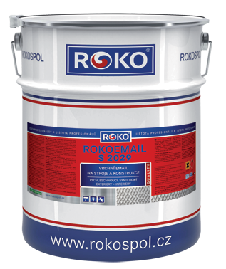 Vrchní syntetická barva Rokoemail S 2029 5 kg