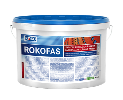 Fasádní barva Rokofas Akryl 15 kg