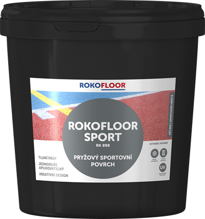 ROKOFLOOR® SPORT šedý set 12 kg