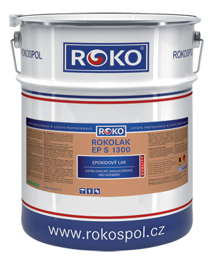 Dvousložkový lak Rokolak EP S 1300 set (0,8+0,32) kg