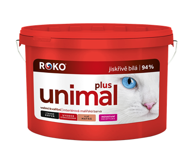 Interiérová malířská barva Rokounimal Plus 4 Kg