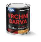 Univerzální barva na dřevo a kov Rokoemail S 2013 0,6 L