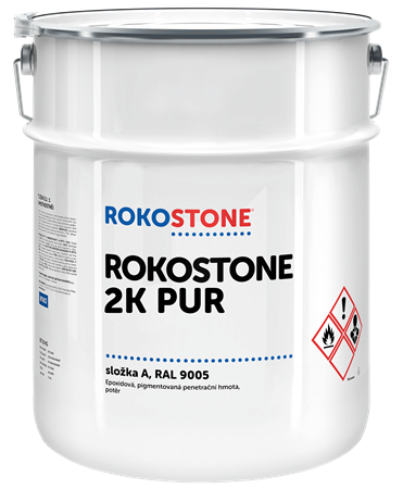 Ochranný lak pro kamenný koberec ROKOSTONE® 2K PUR set 1 kg