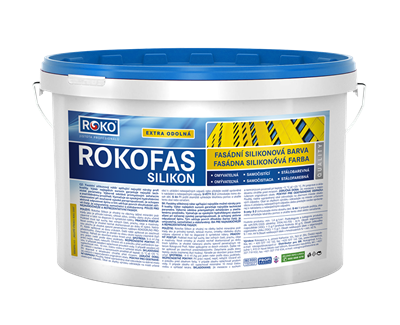 Fasádní barva Rokofas silikon 7,5 kg