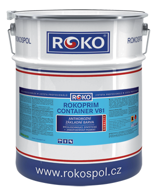 Barva na kontejnery Rokoprim Container V81 RK 108 23 Kg